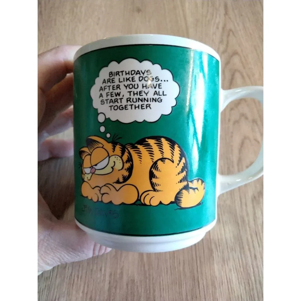Garfield Coffee Cup‎ By Jim Davis 1978 E-7415